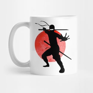 Japanese Martial Art - Ninja Holding Sword Pose Mug